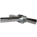 Gel&Atilde;&curren;nderhalter / Winkel Halterung mit Zahnschellen 55cm Stahl