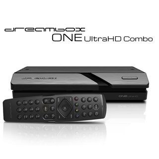 Dreambox ONE Combo Ultra HD 1x DVB-S2X MIS 1xDVB-C/T2 Tuner 4K 2160p E2 Linux Dual Wifi H.265 HEVC
