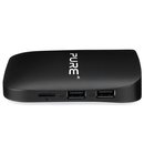 Xsarius Pure OTT 4K UHD IPTV Android 7.1 Nougat Player H.265 HEVC 2.4G WLAN Schwarz