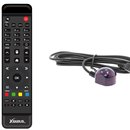 Xsarius Pure OTT 4K UHD IPTV Android 7.1 Nougat Player H.265 HEVC 2.4G WLAN Schwarz