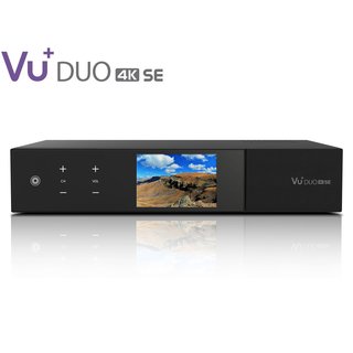 VU+ Duo 4K SE 1x DVB-S2X FBC Twin / 1x DVB-T2 DUAL Tuner 1 TB HDD PVR ready Linux Receiver UHD 2160p