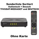 Golden Interstar ALPHA X Tivusat Mediaset und Astra...