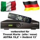 Ferguson Ariva 104 Tivusat Mediaset Astra vorprogrammiert...