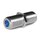 Cablecon F-Doppelkupplung / F-Verbinder High Quality F-81-HQ-1 NiTin Beschichtung 26mm