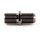 Cablecon F-Doppelkupplung / F-Verbinder High Quality F-81-HQ-1 NiTin Beschichtung 26mm
