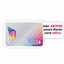 DigiQuest Q60 4K Combo HEVC UHD Tivusat Receiver inkl. Aktive Smartcard