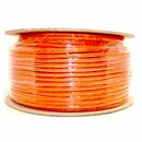 CAT 7A KUPFER Verlegekabel Netzwerkkabel AWG 23/1 Internet Daten Simplex Orange