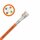 CAT 7A 250m KUPFER Verlegekabel Netzwerkkabel AWG 23/1 Internet Daten Simplex Orange
