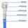 CAT 8.1 500m Verlegekabel Netzwerkkabel AWG 22 2000Mhz blau