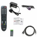 OCTAGON SX89 WL Full HD H.265 Linux WiFi LAN HDMI DVB-S2 Tuner Sat IP Receiver Schwarz