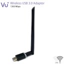 VU+ Dual Band Wireless USB 2.0 Adapter 1300 Mbps inkl.6...