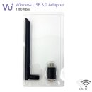 VU+ Dual Band Wireless USB 2.0 Adapter 1300 Mbps inkl.6 dBI Antenne