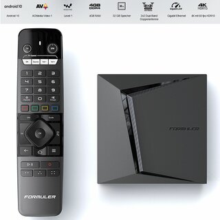 Formuler Z10 Pro Max 4K UHD Android 10 (HDR10, Bluetooth, WiFi, HDMI, USB 3.0, MicroSD)