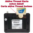 OCTAGON SX87 + Aktive Tivusat Karte Full HD H.265 DVB-S2 Sat + IP MS