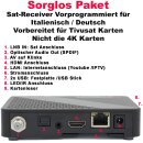 OCTAGON SX87 + Aktive Tivusat Karte Full HD H.265 DVB-S2 Sat + IP MS