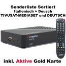 OCTAGON SX87 WL (Wifi) + Aktive Tivusat Karte Full HD...