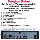 APEBOX S Wifi + WeCam Modul vorprogrammiert tivusat/Mediaset und Astra CA Full HD DVB-S2+IP Receiver