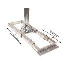 Auf Dach Sparrenhalter Profil/Vierkant &Atilde;&tilde; 48mm SET rot