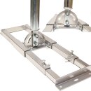 Auf Dach Sparrenhalter Profil/Vierkant &Atilde;&tilde; 48mm SET rot