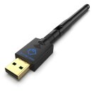 GigaBlue USB Wlan/Wifi DUAL Band Adapter 600 Mbps mit Antenne