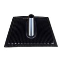 Dachpfanne Dachabdeckung Aluminium schwarz mit Klebestreifen