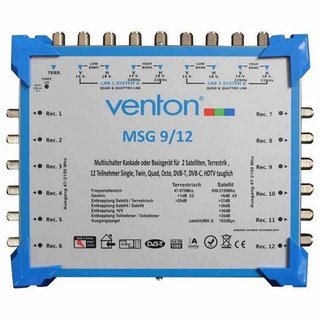 Venton Multischalter MSG 9/12 (2 Sat 12 Teilnehmer)