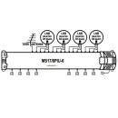 EMP-Centauri Profi Class 17/8 Multischalter mit NT (4 Sat...