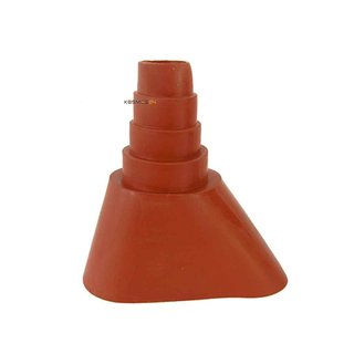 Gummit&Atilde;&frac14;lle, Manschette Universal rot plastik &Atilde;&tilde;42-60 mm 