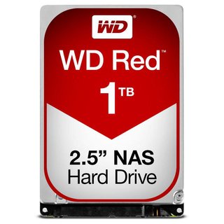 WD-Red  HDD 2,5&quot; (6,3cm) SATA 6Gb/s 1000GB (1TB) Intern WD10JFCX