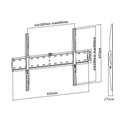 My Wall HF4-3L TV-Wandhalterung 94,0cm (37") - 177,8cm (70") Starr