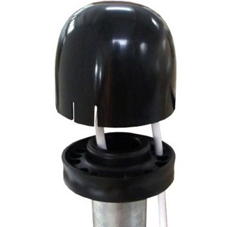 Mastkappe mit Kabelf&Atilde;&frac14;hrung f&Atilde;&frac14;r 42-50mm Mast Rohr Kappe