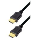 HDMI Kabel 2m High Speed with Ethernet vergoldet