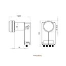 Inverto Black Ultra Quattro LNB