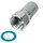 F-Stecker 7,4mm Twist-On-Stecker Breite Mutter mit Gummi Dichtung