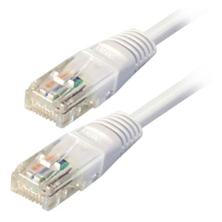 10m CAT5e Netzwerkkabel Patchkabel LAN wei&Atilde;&Yuml;
