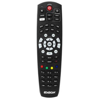 Edision Fernbedienung Universal 1 f&Atilde;&frac14;r OS Nino, OS Mini, OS Mega, Proton, Progressiv, Piccollino