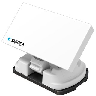 Selfsat SNIPE V3 Single Vollautomatische Satelliten Antenne White Line