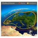 Selfsat SNIPE V3 Single Vollautomatische Satelliten Antenne White Line