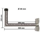 Wand Halter / Winkel Halter 30cm Aluminium-Zink Beschichtetes Stahl