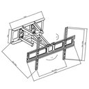 My Wall HF19L TV-Wandhalterung 81,3cm (32&quot;) - 177,8cm (70&quot;) Neigbar+Schwenkbar, Rotierbar