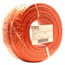 CAT 7 50m Verlegekabel Netzwerkkabel AWG 23/1 1000Mhz Simplex Orange