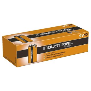 Duracell Industrial MN 1604 9V Block Batterien Lose
